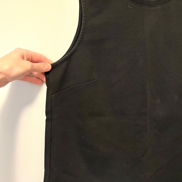 🍭 3/$20 j.crew black layering sleeveless blouse with silky hem - Picture 5 of 12